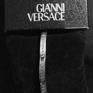 Gianni Versace Sterling Silver Mens Bracelet!